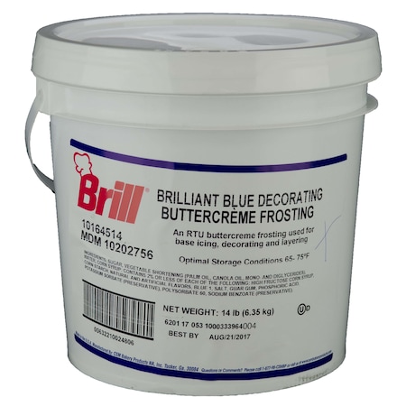 BRILL Blue Decorating Icing 14lbs 10202756